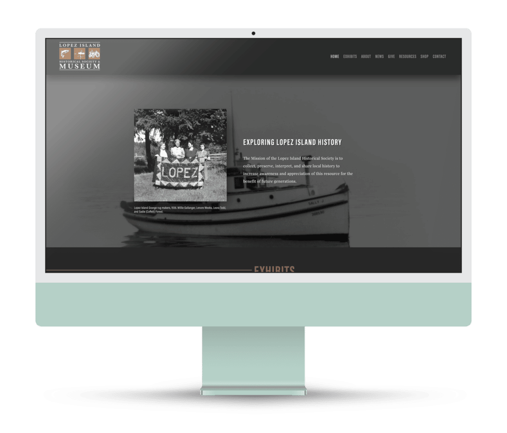 Giant Is Website Design Lopez Island